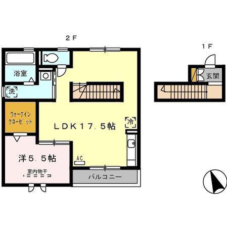 ロイヤルテラスの物件間取画像